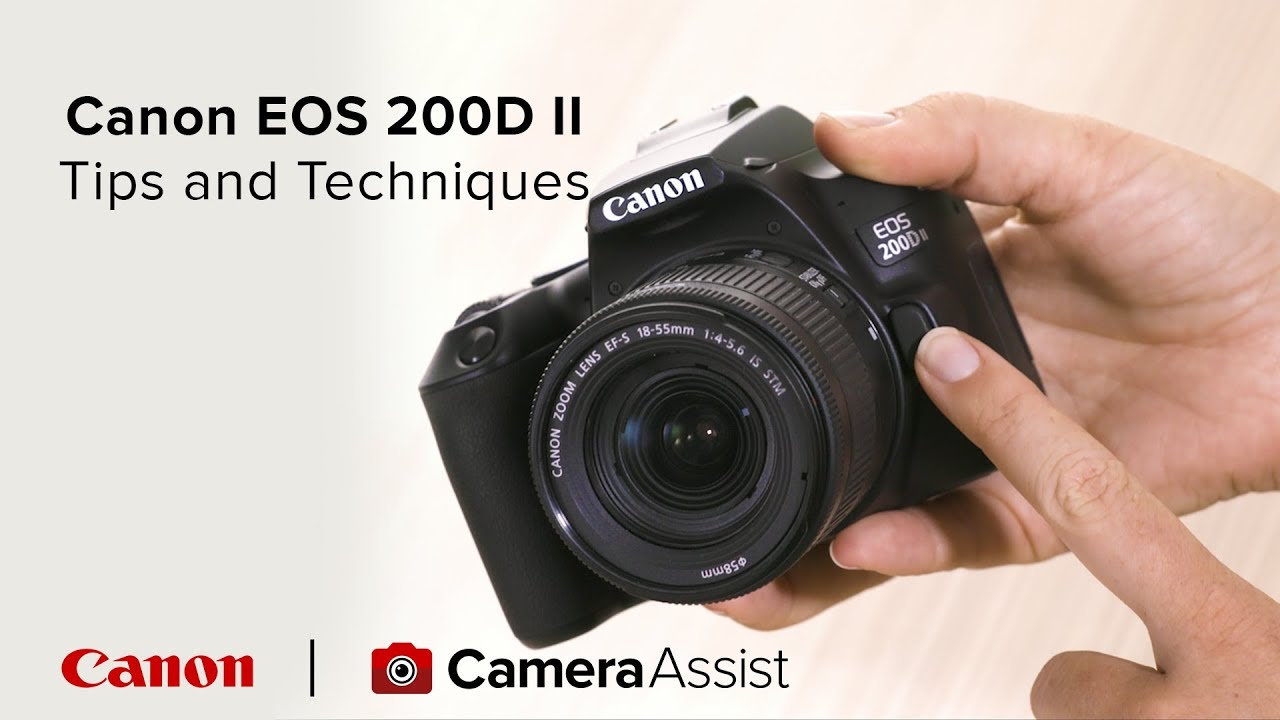 Canon Eos 200D Mark Ii Tutorial - Tips And Techniques - Youtube