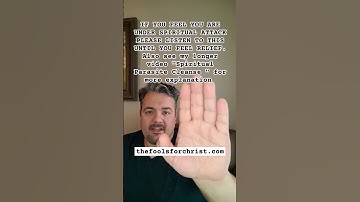 Prayer to remove demons/ evil spirits
