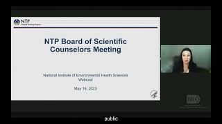NTP BSC Fluoride Neurotoxicity Meeting (Supplemental) - May 16, 2023
Full video of the May 16, 2023 supplemental National Toxicology Program (NTP) Board of Scientific Counselors (BSC) public meeting on the review and release of the NTP report on fluoride neurotoxicity.
Highlights and timestamps:
* Start 00:00
* Presentation by Dr. Eaton, BSC Working Group Chair 04:01
* BSC Working Group Vote 18:10
* Dr. Woychik Closing Remarks 19:23 NTP BSC Fluoride Neurotoxicity Meeting (Supplemental) - May 16, 2023