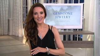 Judith Ripka Sterling Silver Pave' Ruby Or Sapphire Heart Ring on QVC