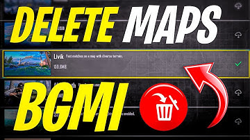 How to Delete Maps in BGMI | Fix Storage Full Problem in BGMI 2025