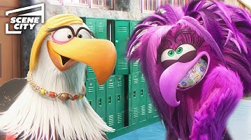 Mighty Eagle and Zeta’s Love Story | The Angry Birds Movie 2 (Leslie Jones, Peter Dinklage)