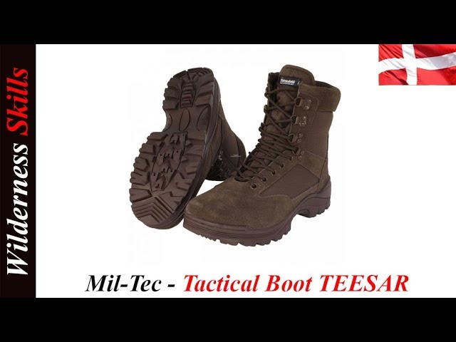 Tactical Boots Review Dansk Version - YouTube