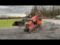 Lot 109 - 2013 SK755 Ditch Witch Mini Skidsteer -- 32hp Pre Emissions, 75% Tracks - Video 1