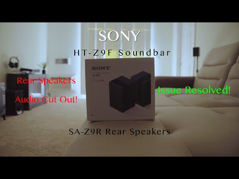 Sony SA-Z9R rear speakers for HT-Z9F Wireless Soundbar ( A8H OLED TV)