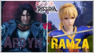Dissidia  NT Ardyn VS Ramza 1v1 match
