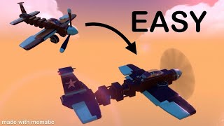 How to make an easy prop plane