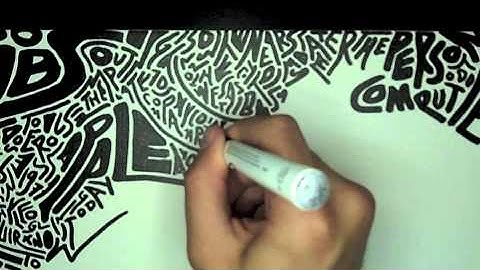 Steve Jobs 1983 Apple Keynote Lettering Art