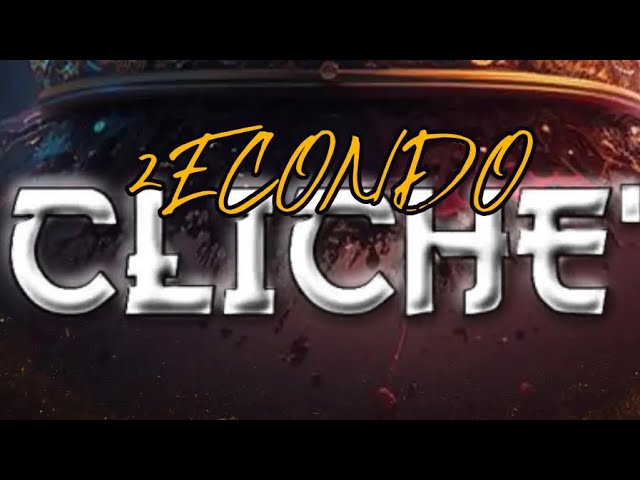 2ECONDO -CLICHÉ ,prod.Voluptyk (Visual)