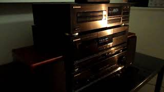 02 stereo pioneer Ampli A Z360   Deck CT Z360WR   CD PD Z74D