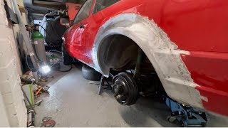 Escort RS turbo wheel arch fully welding in #18
