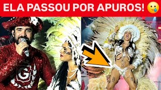Roupa de Isabelle se solta em apresentação do Boi Garantido! Confiram!