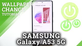 How to Change Wallpaper on SAMSUNG Galaxy A53 5G screenshot 5