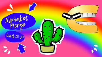 Alphabet Merge Lore Run. Level 20-21.