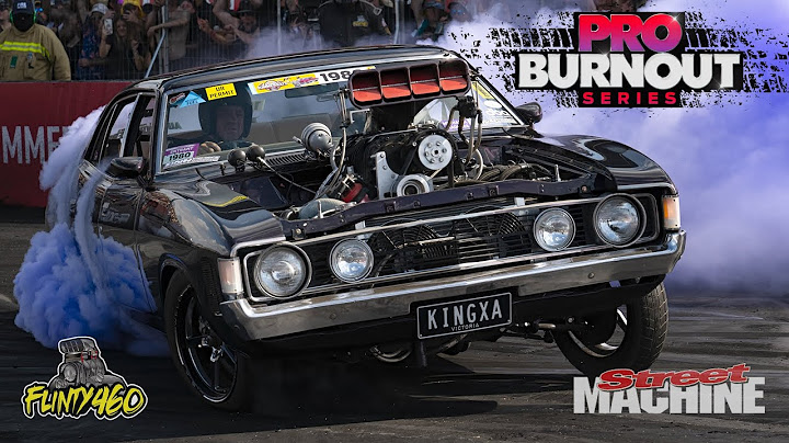 PRO BURNOUT SERIES TOP 10 AT SUMMERNATS 37