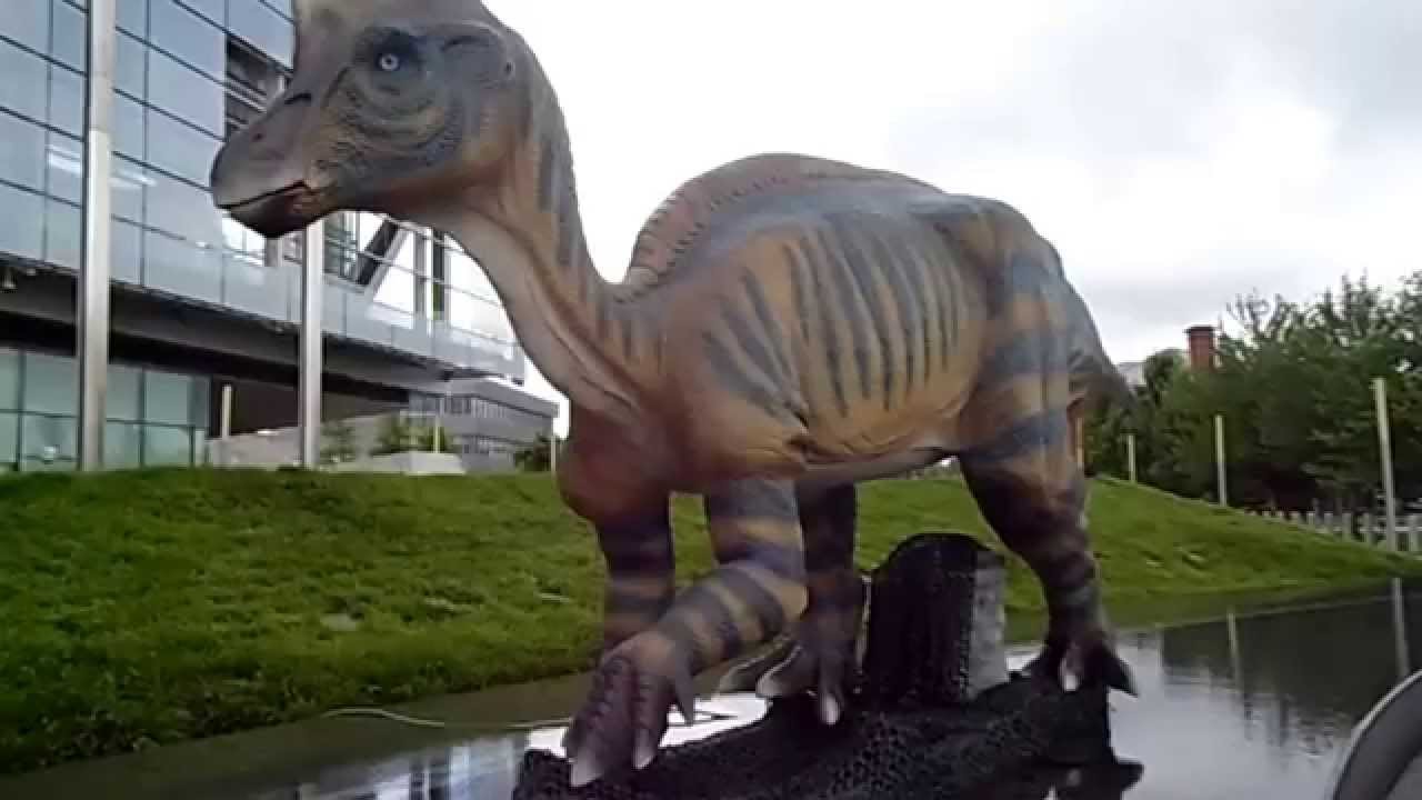 Dinosaur exhibit at Clinton Presidential Library in Little Rock YouTube