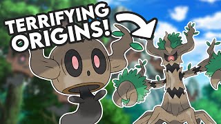 HORRIFYING origins of PHANTUMP and TREVENANT | Pokemon Pokedex Lore