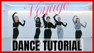 Geenius - ‘Voyage’ Dance Practice Mirrored Tutorial (SLOWED)