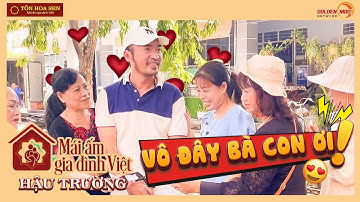 TIẾN LUẬT, LÂM VỸ DẠ chụp hình cùng bà con nhưng không quên TẤU HÀI | Mái Ấm Gia Đình Việt
