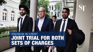 Iswaran to have joint trial for both sets of charges he faces