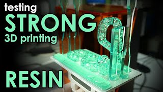 STRONG parts from a Resin 3D Printer? Testing TOUGH Engineering Resin!