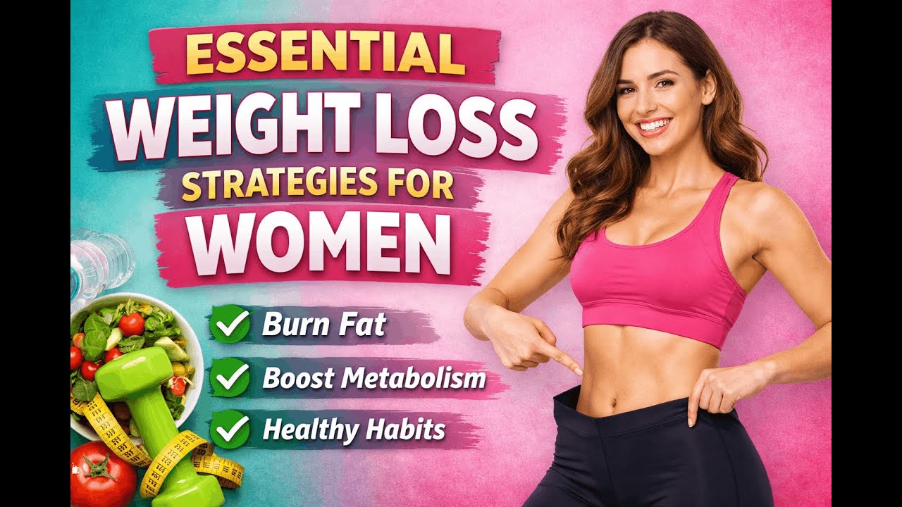 Essential Weight Loss Strategies for Women | Healthy & Sustainable Fat Loss Tips