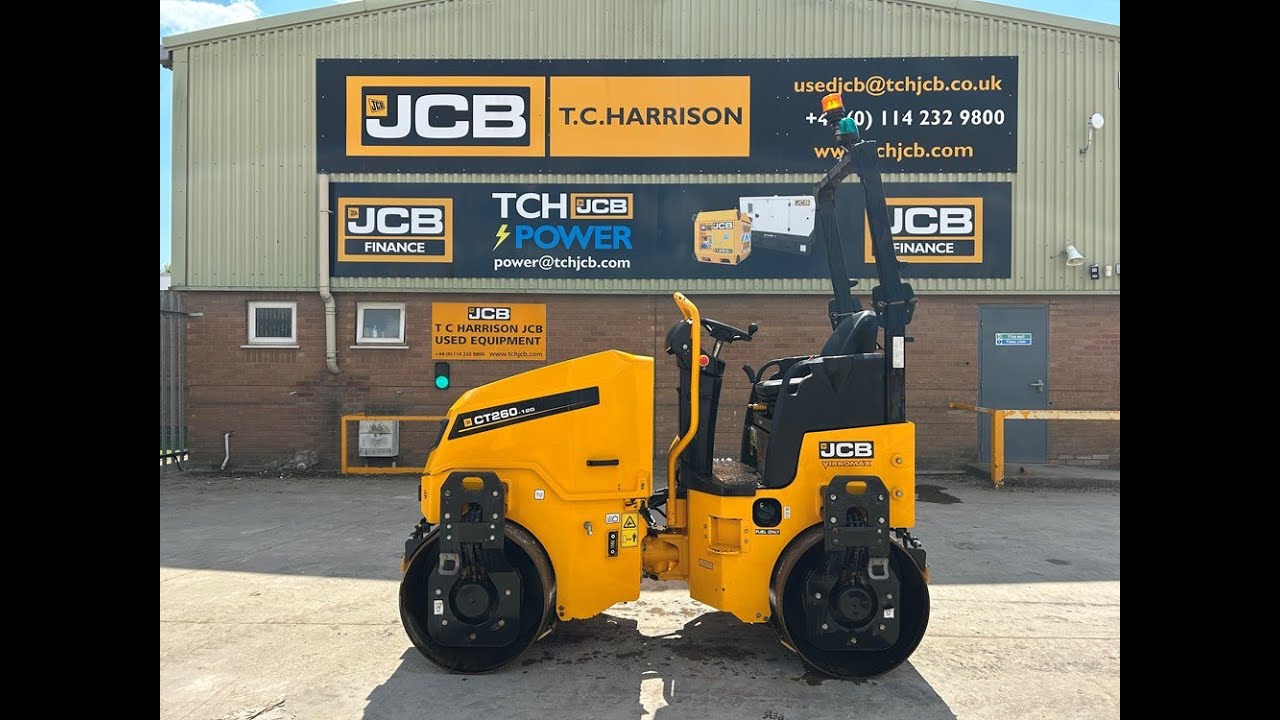 FOR SALE - 2022 JCB CT260-120 TANDEM ROLLER - 3132322