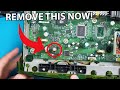 How to Remove the Original Xbox Clock Capacitor (Do this before your Xbox breaks)