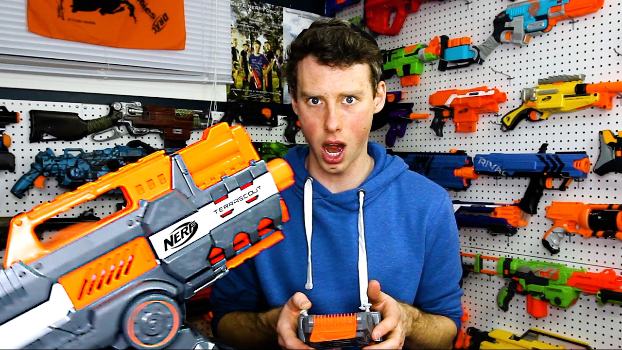 The NERF GUN GAME 6.0 Blasters! - YouTube