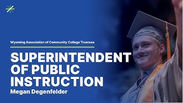 Superintendent of Public Instruction Megan Degenfelder – Sep 2025