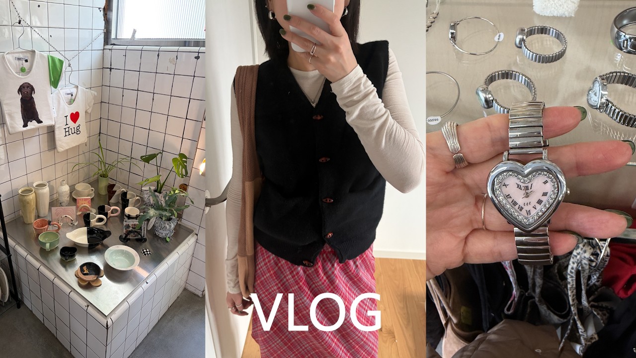 vlog. 수원행궁동 편집샵 투어🦄 소품샵 11곳 • 자유부인 • 아기엄마 브이로그