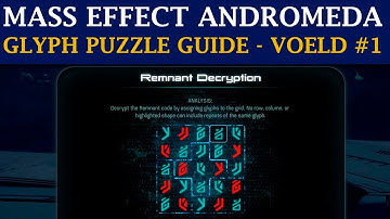 Mass Effect Andromeda Guide: Planet Voeld - Glyph Puzzle #1