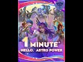 1-Minute Tutorials