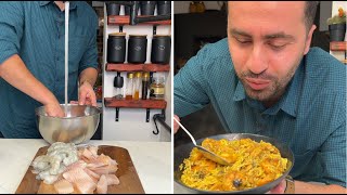 [Sayadieh Dish With Fish And Shrimp]  أطيب صيادية بالسمك والجمبري ممكن تاكلوها في حياتكم