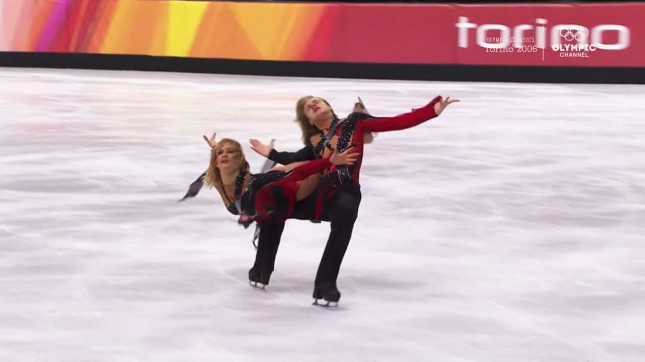 Albena DENKOVA & Maxim STAVISKYI BUL Free Dance Torino 2006 Olympics