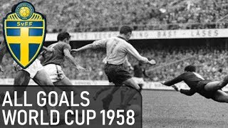 HISTORIC: ALL Sweden Goals • World Cup 1958