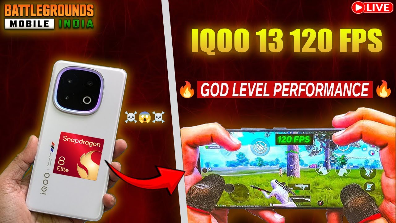 IQOO 13 120 FPS PERFORMANCE TEST AFTER 8 MONTHS🚀| IQOO 12 & NEO 10 ...