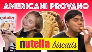 americani provano i nutella biscuits