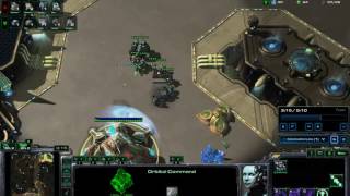 TvP proxy cyclone all in vs Elite A.I.