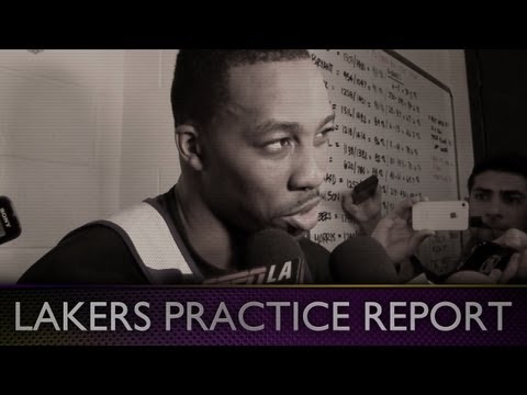 Lakers Practice: Dwight Howard Talks Pau Gasol, Plus Did He Ever Want To Play In College?