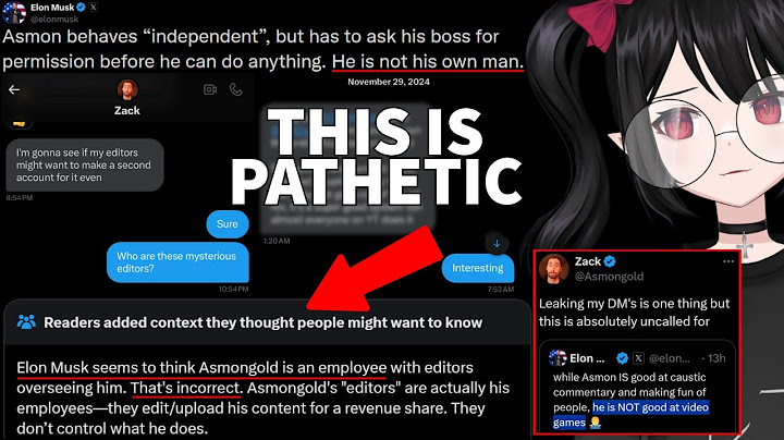 Elon Musk Leaks Asmongold's DMs And Gets Community Noted In His Most Pathetic Meltdown Ever