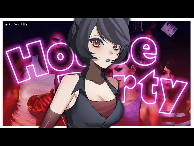 【HOUSE PARTY】cool party bro. now where's your dog.【NIJISANJI | Hyona Elatiora】のサムネイル