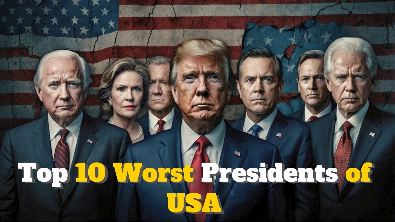 Top 10 Worst Presidents of USA - YouTube