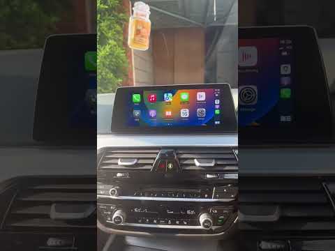 BMW 5 Series G30 Coded With Wireless Apple CarPlay Carmodification 5series