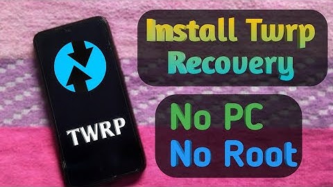 Install Twrp Recovery Without PC & Root || Install Any Custom Recovery || App To Flash Twrp ||
