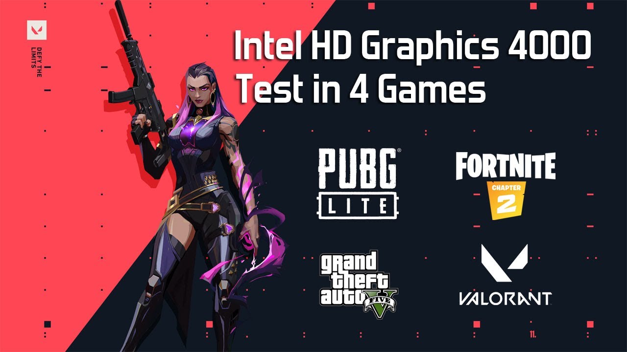 Intel HD Graphics 4000 - Test in 4 Games