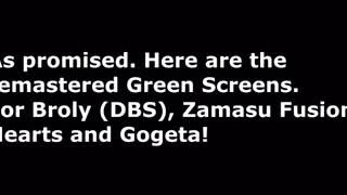 Dbs Broly green screen