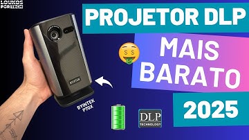 🆕 NOVO PROJETOR DLP MAIS BARATO 2025 - BYINTEK P70X