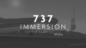 [TUTORIAL] How to add 737 Immersion to the PMDG 737 NGXu