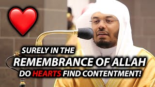 Incredible Qur'an Recitation | Sheikh Yasser Dossary | Surah Ra'd V19-29